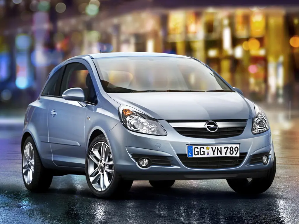 Opel Corsa (S07) 4 поколение, хэтчбек 3 дв. (05.2006 - 10.2010)